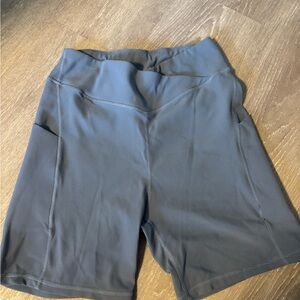 Amazon Essentials Gray Bike Shorts